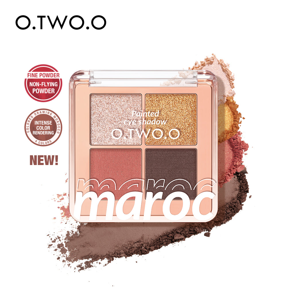 O.TWO.O Crystal Eyeshadow Palette Mini - 8.5g