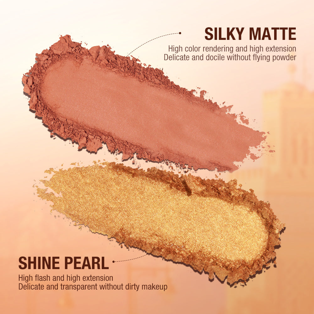 O.TWO.O Crystal Eyeshadow Palette Mini - 8.5g