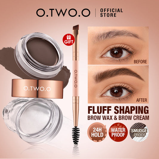 O.TWO.O 2 IN 1 Eyebrow Wax Brow Cream Eyebrow Enhancer Supplier