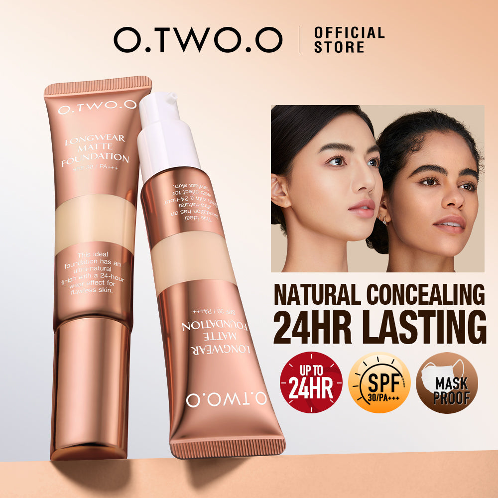 O.TWO.O High Quality Matte Liquid Foundation
