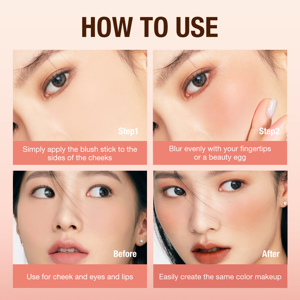 O.TWO.O Glow Color Bounce Blush Stick - 7g