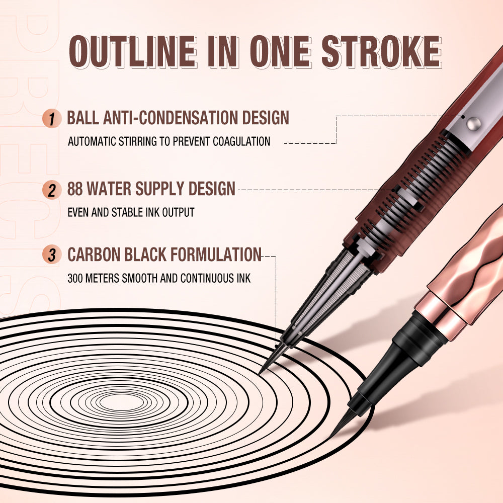 O.TWO.O Transfer Proof Graphic Eyeliner - 0.5g