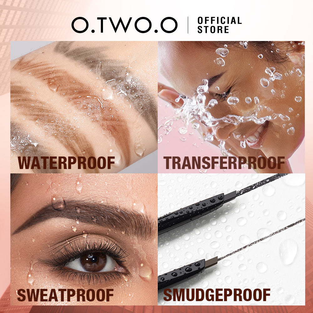 O.TWO.O 3 IN 1 Eyebrow Pen with Eyebrow scraper, brush, eyebrow pencil - 12g
