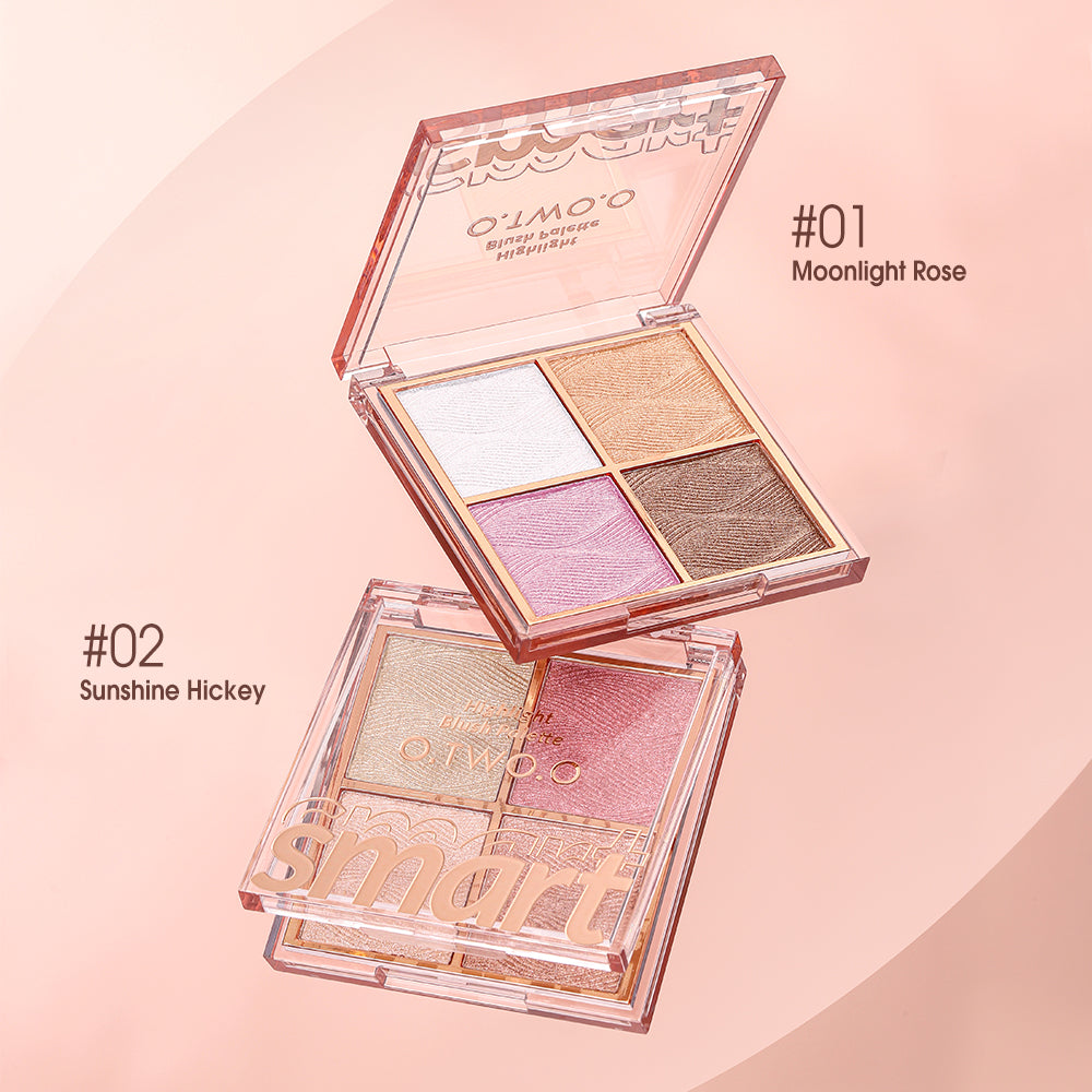 O.TWO.O Highlight Blush Palette - 11g