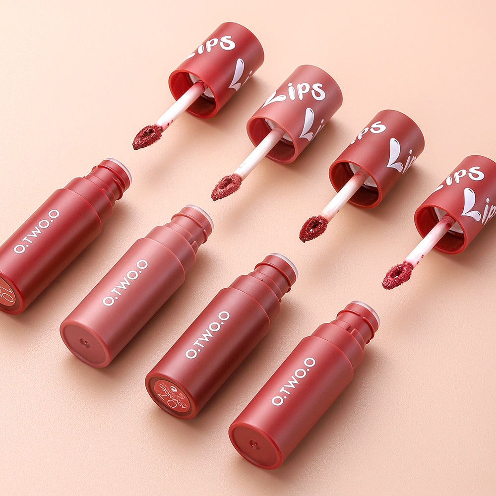 O.TWO.O Velvet Matte Lip & Cheek Mud - 2g