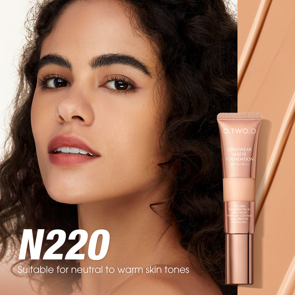 O.TWO.O High Quality Matte Liquid Foundation