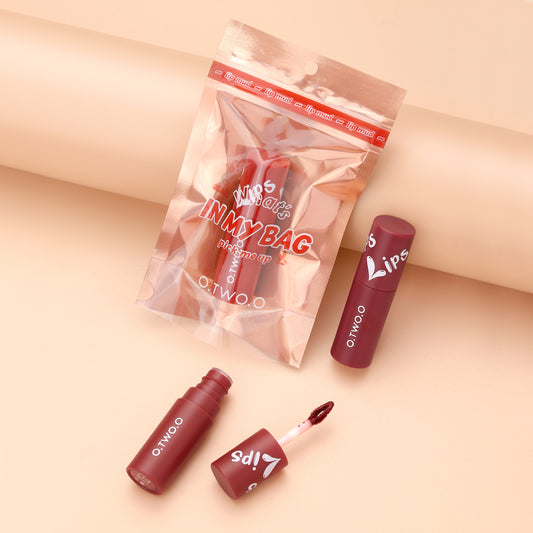 O.TWO.O Velvet Matte Lip & Cheek Mud - 2g
