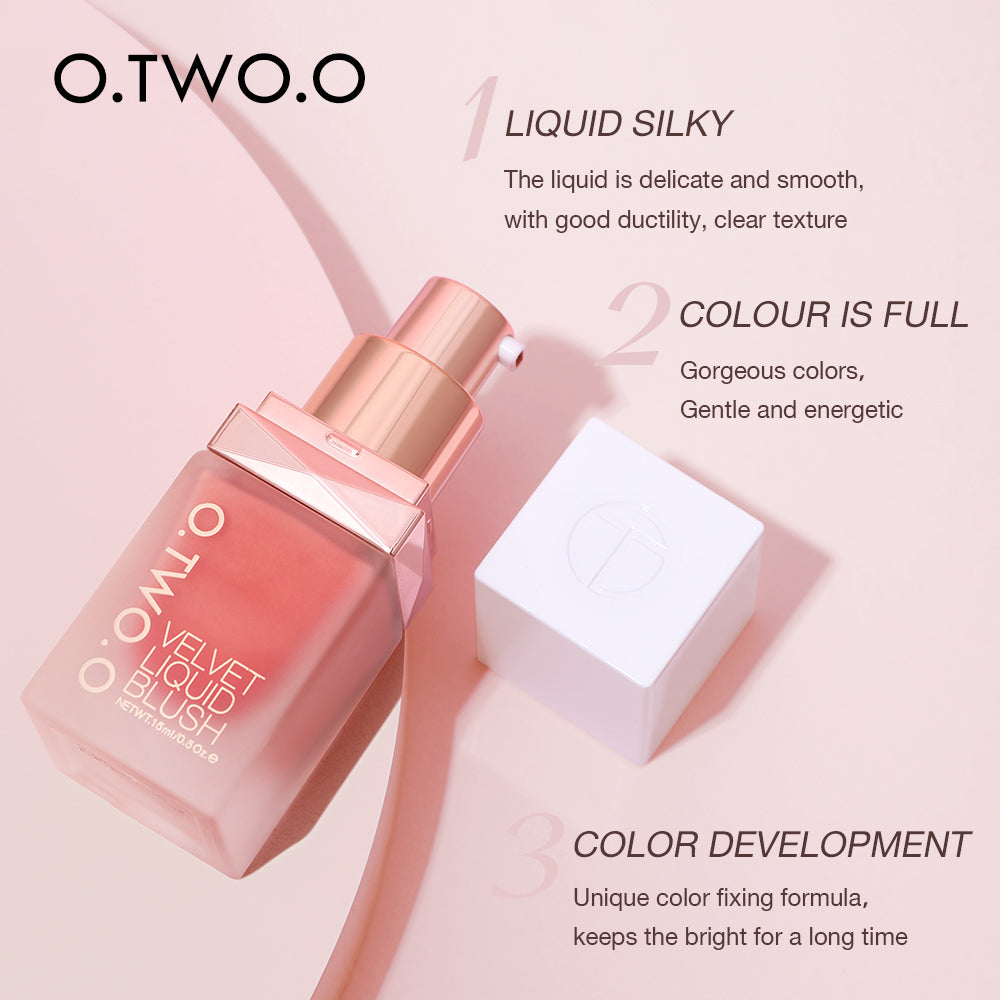 O.TWO.O Velvet Liquid Blush - 15g