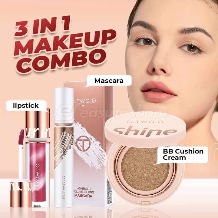 O.TWO.O 3 In 1 Makeup Combo Pack