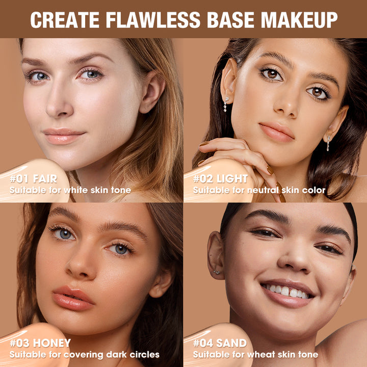 O.TWO.O Liquide Concealer High Coverage Long Lasting Face Base
