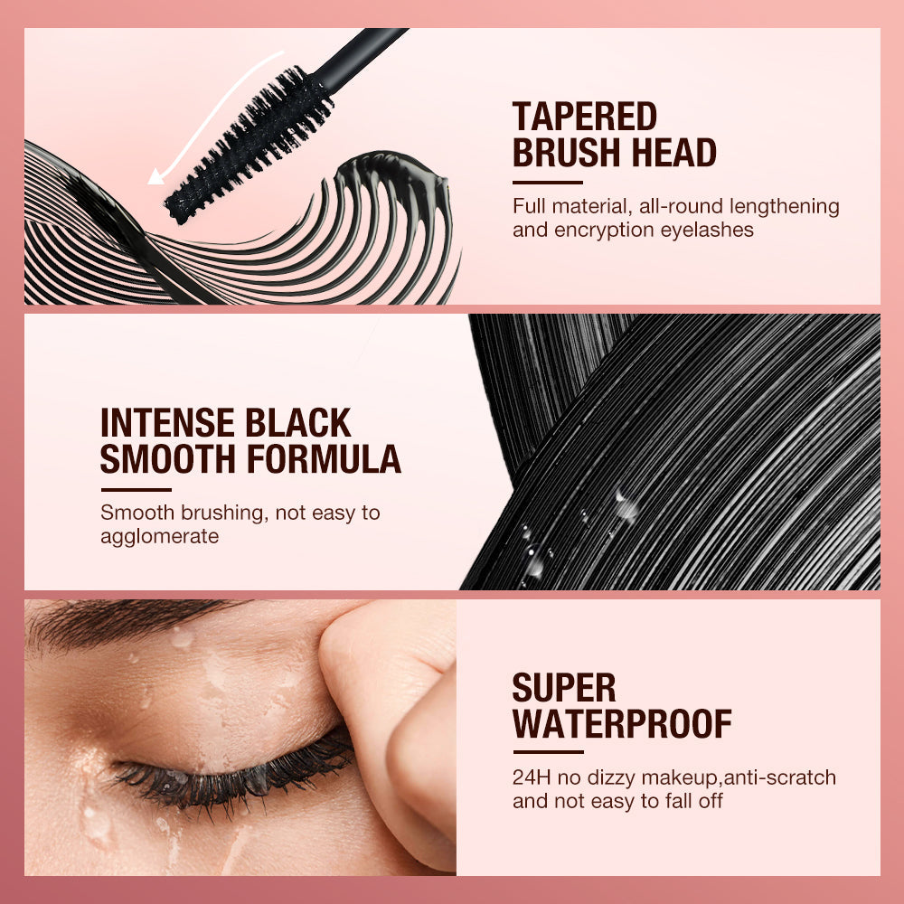 O.TWO.O Curly Ultra Bushy 5D Waterproof Mascara - 0.7g