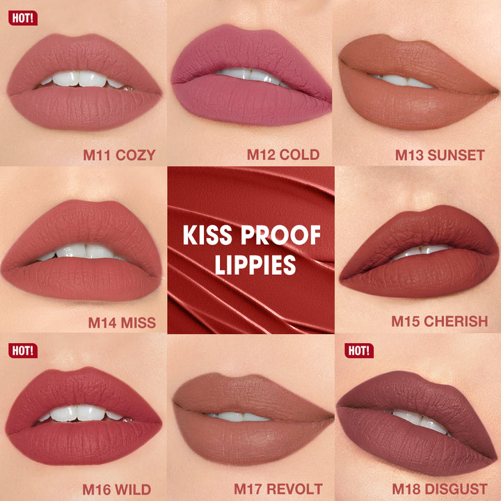 O.TWO.O Matte Finish Waterproof Long Wear Silky Lipstick