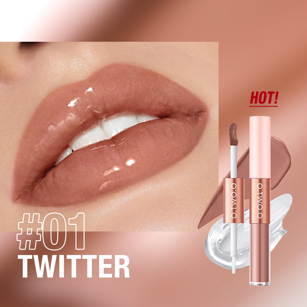 Two in One Double Effect Matte & Gloss Lipstick