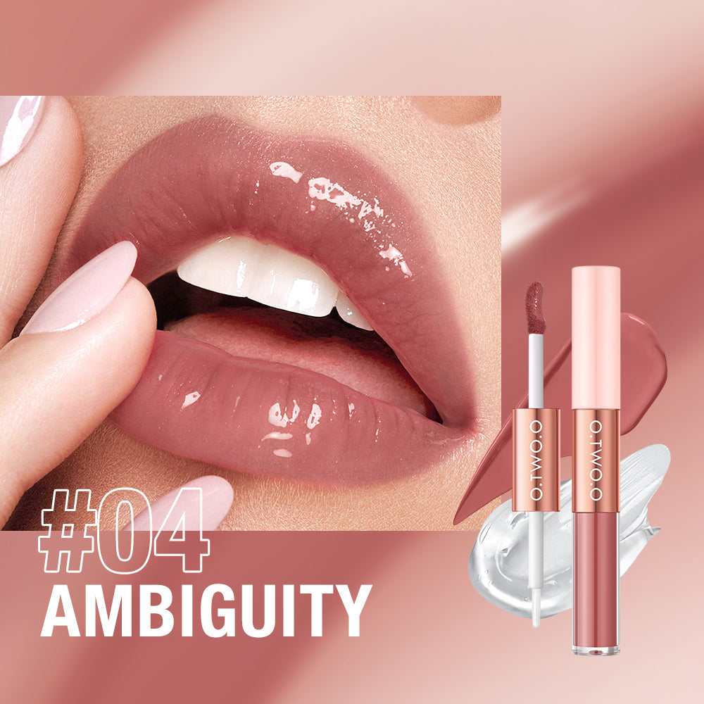 Two in One Double Effect Matte & Gloss Lipstick