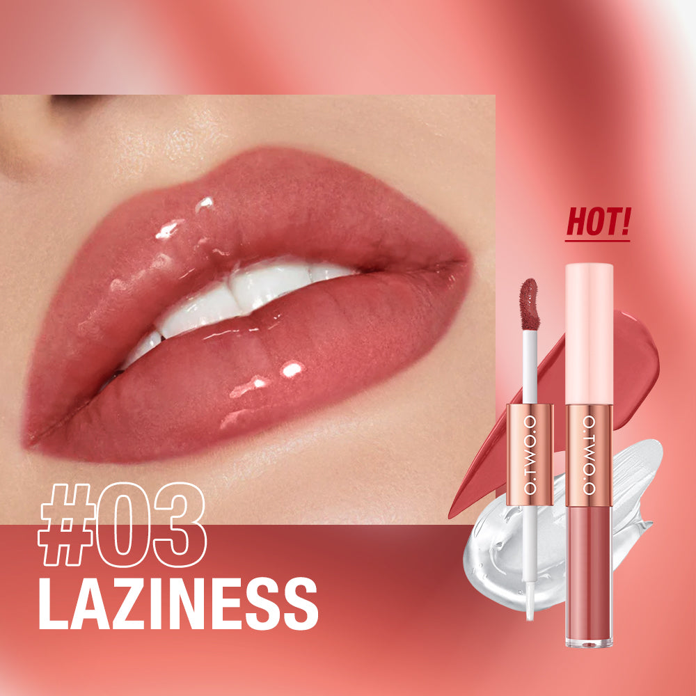 Two in One Double Effect Matte & Gloss Lipstick