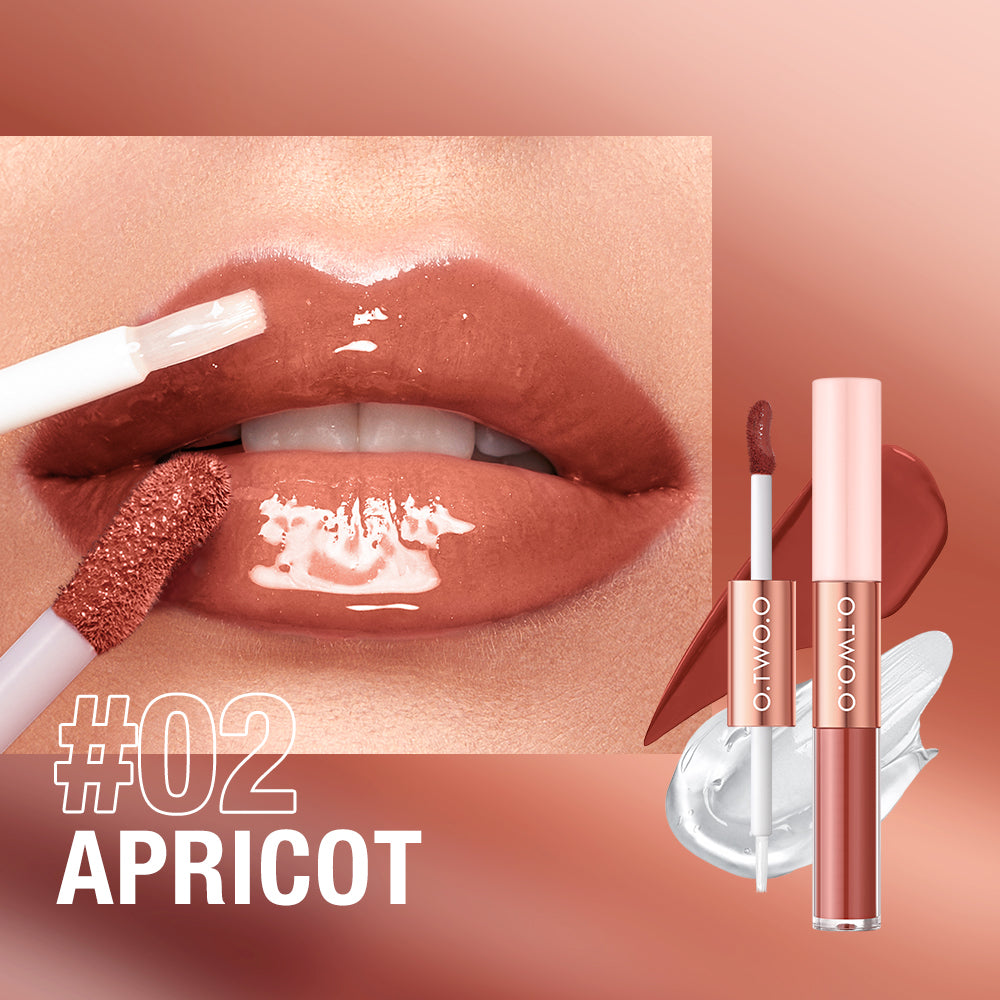Two in One Double Effect Matte & Gloss Lipstick