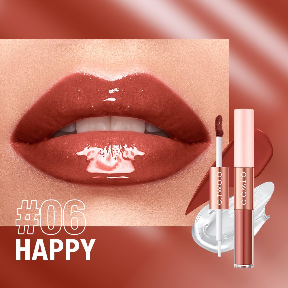 Two in One Double Effect Matte & Gloss Lipstick