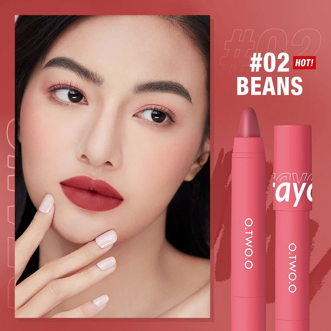 O.TWO.O Crayon Lipstick Pen 3in1 - 3.5g