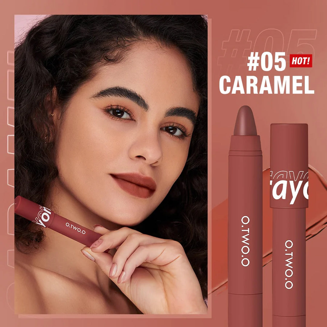 O.TWO.O Crayon Lipstick Pen 3in1 - 3.5g