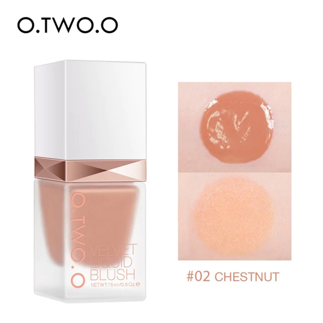 O.TWO.O Velvet Liquid Blush - 15g
