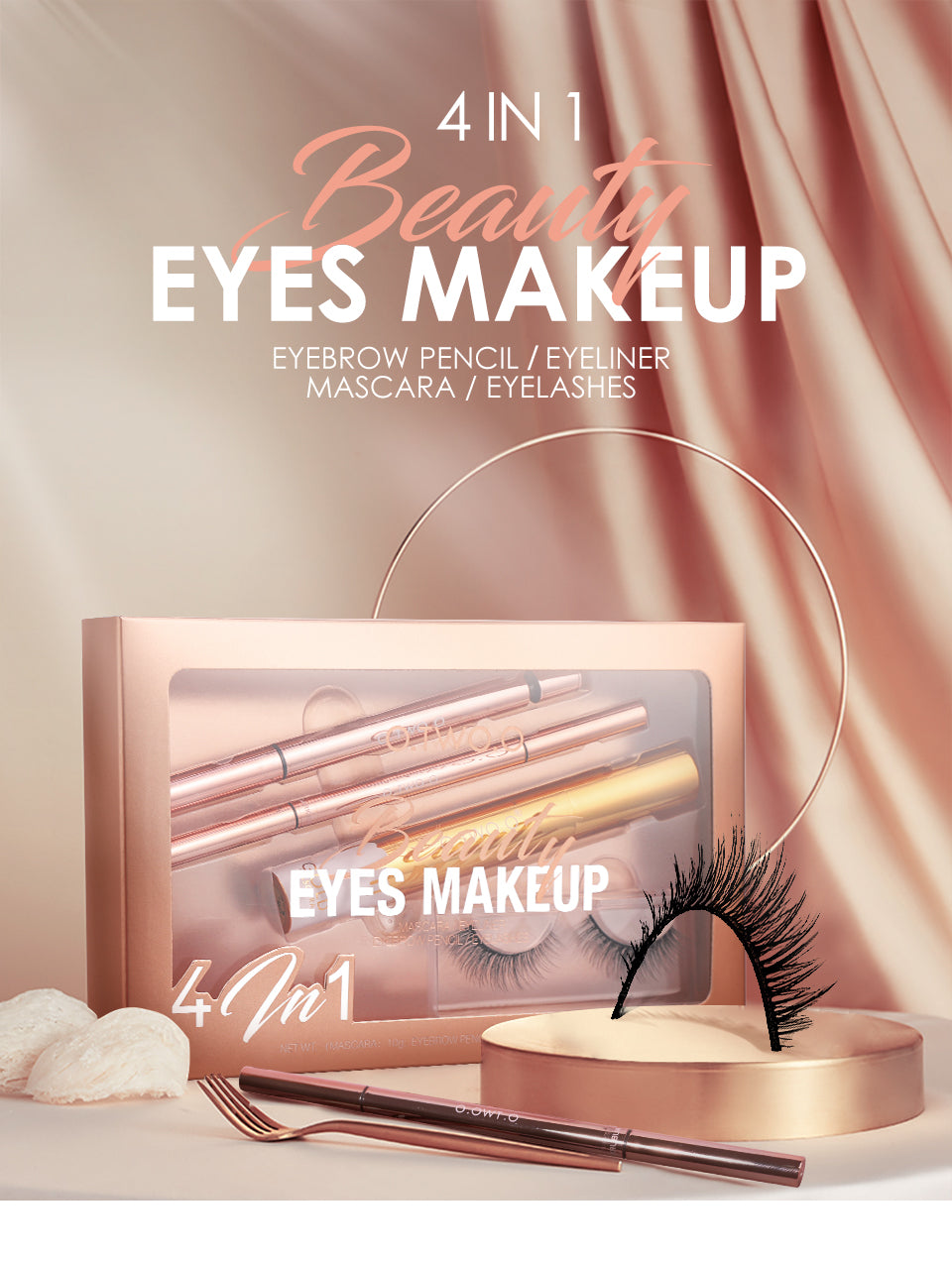 O.TWO.O Beauty Eyes Makeup 4 In 1 - 2g