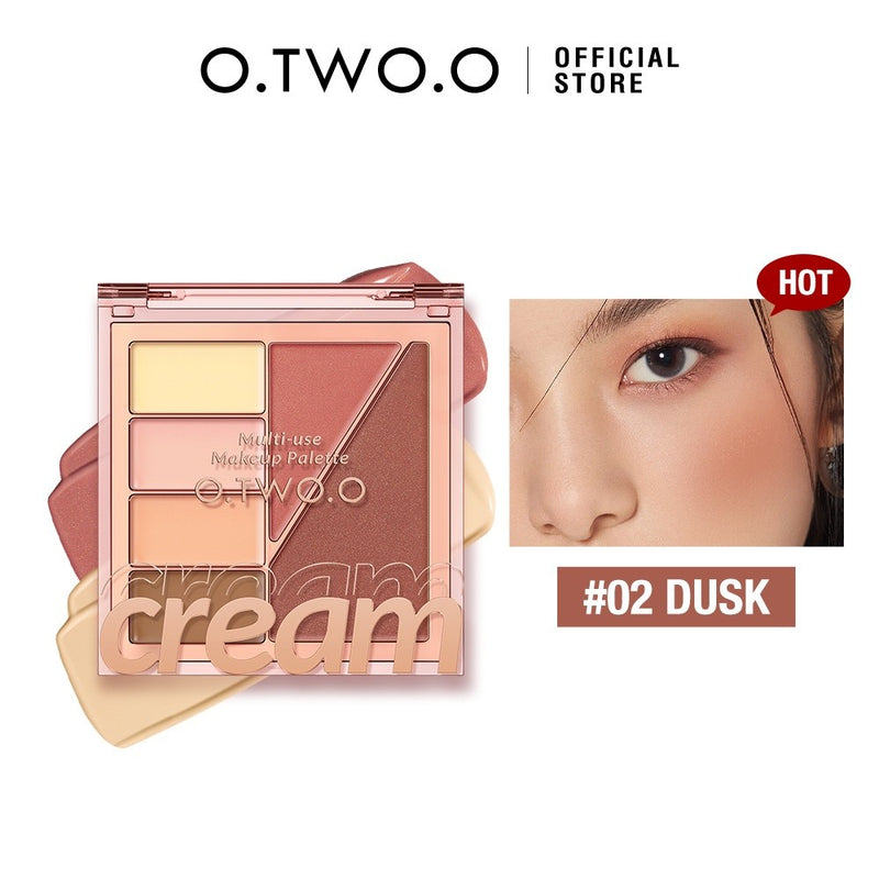 O.TWO.O Makeup Pallete Of Concealer Contour Blush Cream - 12g