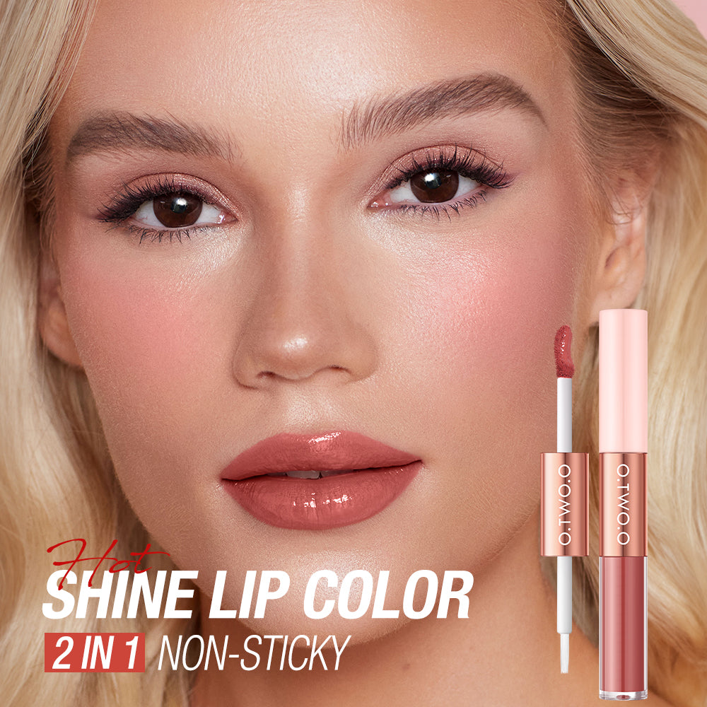 Two in One Double Effect Matte & Gloss Lipstick