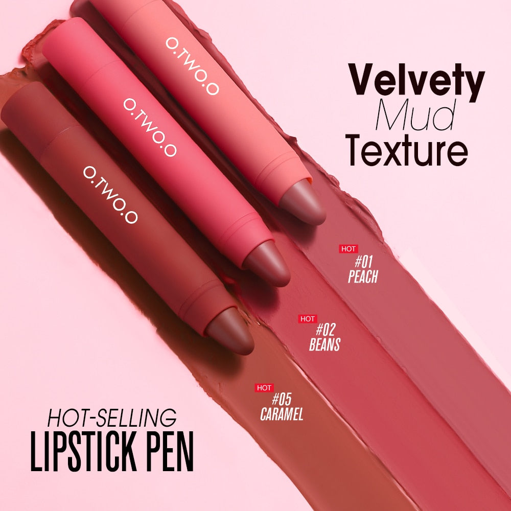 O.TWO.O Crayon Lipstick Pen 3in1 - 3.5g