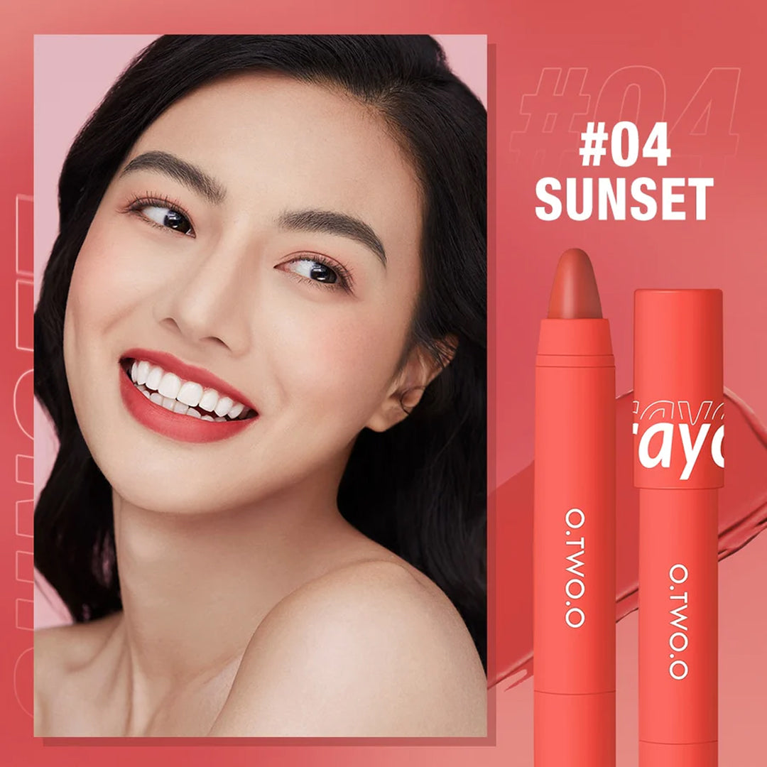 O.TWO.O Crayon Lipstick Pen 3in1 - 3.5g