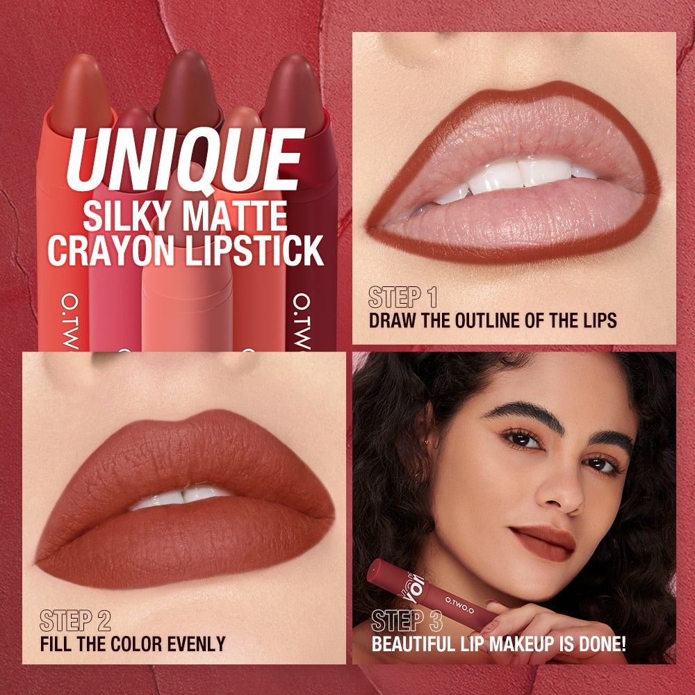 O.TWO.O Crayon Lipstick Pen 3in1 - 3.5g