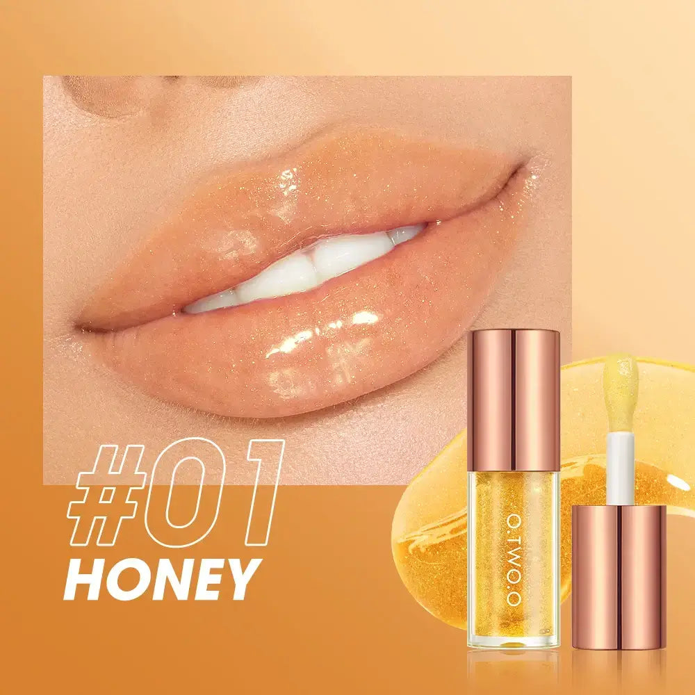 O.TWO.O Crystal Shiny Deeply Hydrates Repair Lip Oil