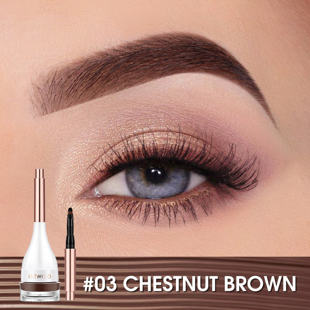 O.TWO.O Natural Shaping Dyeing Eyebrow Cream - 5g