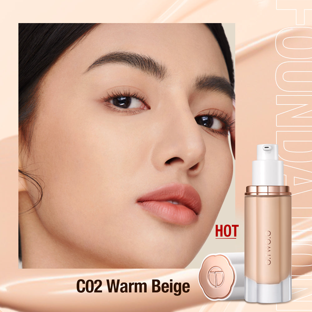 O.TWO.O Matt Finish Medium Coverage Liquid Foundation - 30ml