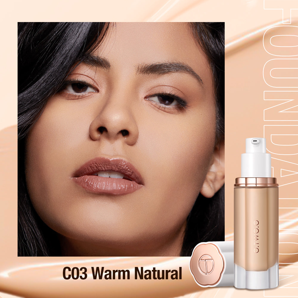 O.TWO.O Matt Finish Medium Coverage Liquid Foundation - 30ml