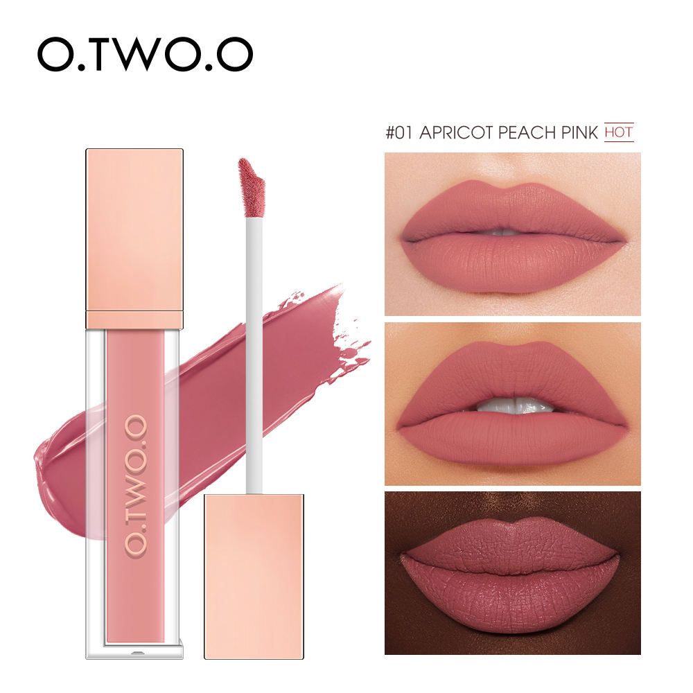 O.TWO.O Matte and Strong Waterproof Lip Gloss - 5g