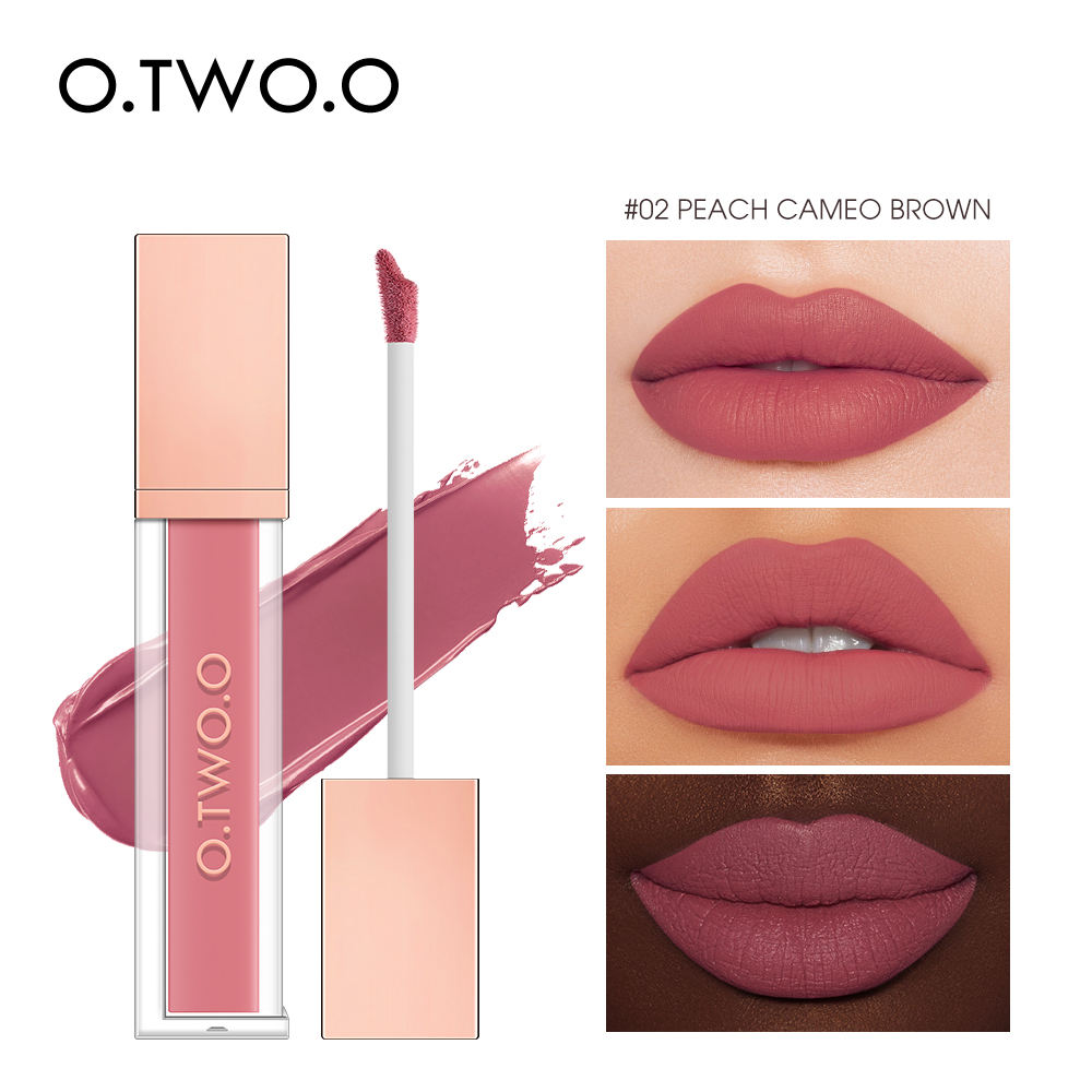 O.TWO.O Matte and Strong Waterproof Lip Gloss - 5g