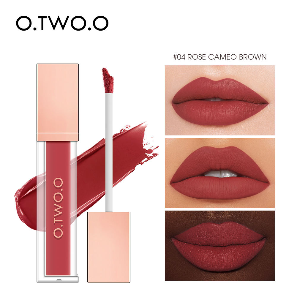O.TWO.O Matte and Strong Waterproof Lip Gloss - 5g