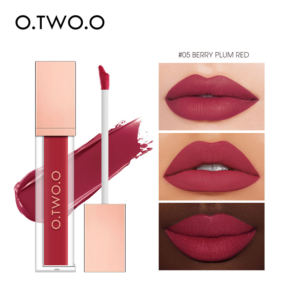 O.TWO.O Matte and Strong Waterproof Lip Gloss - 5g