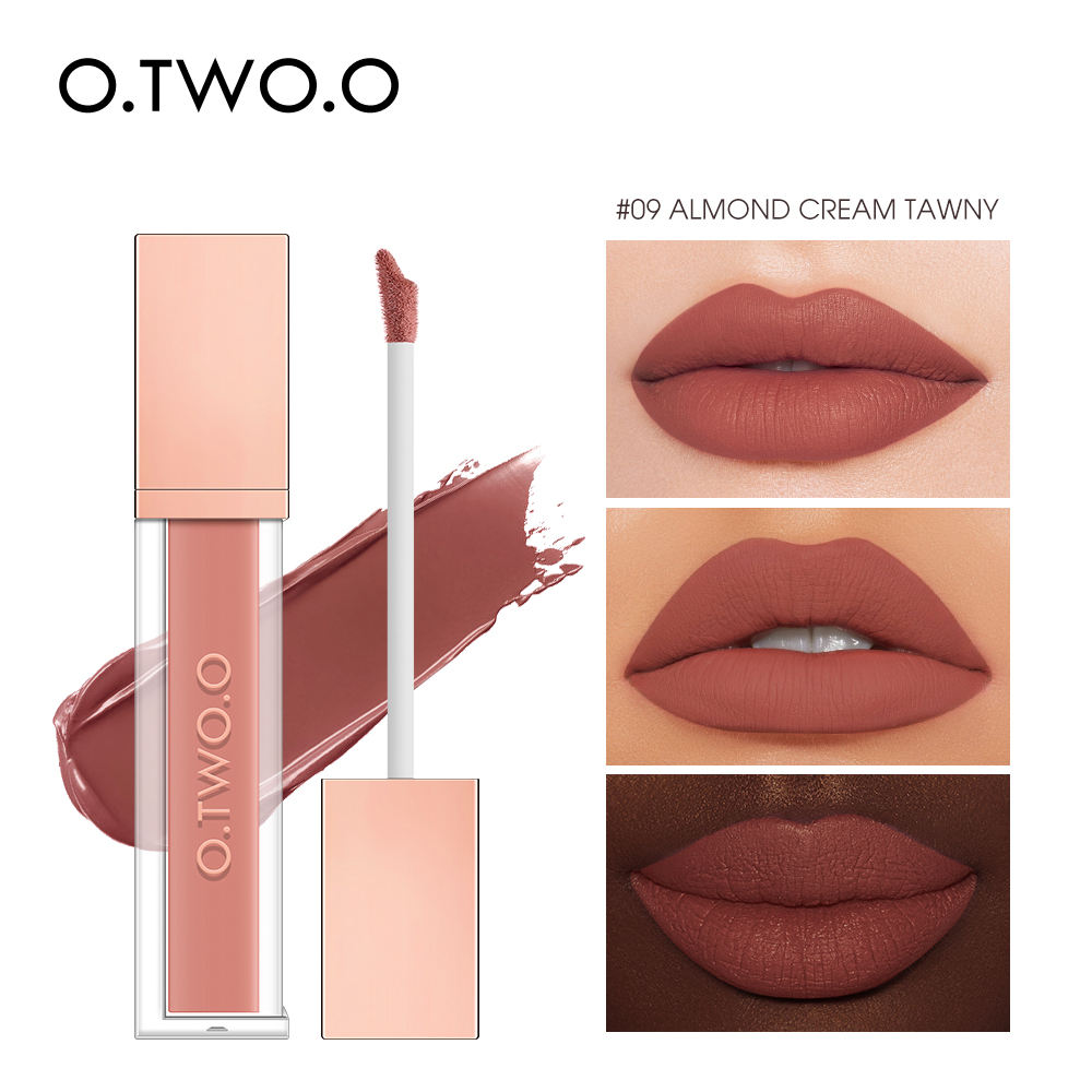 O.TWO.O Matte and Strong Waterproof Lip Gloss - 5g