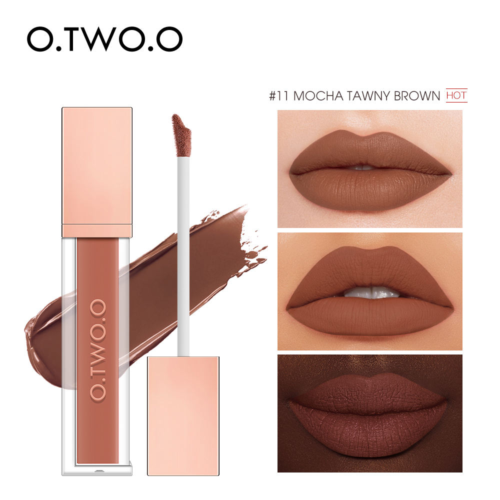 O.TWO.O Matte and Strong Waterproof Lip Gloss - 5g