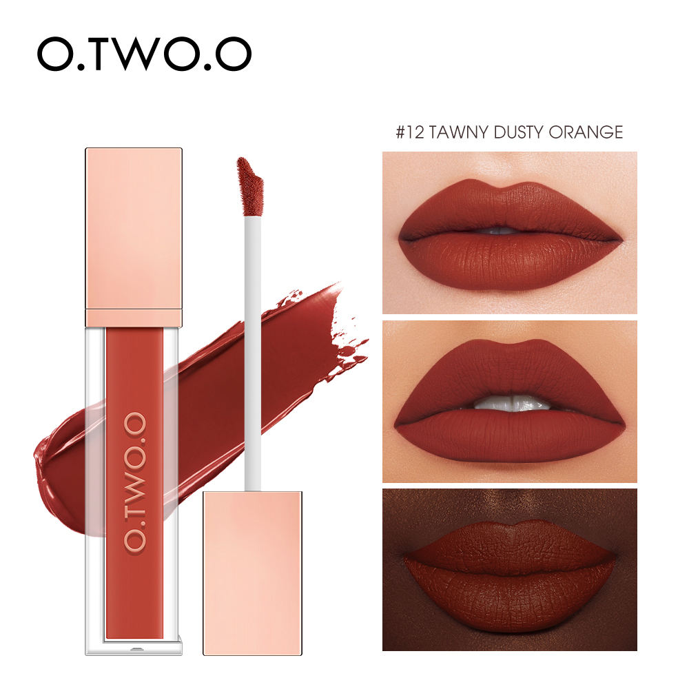 O.TWO.O Matte and Strong Waterproof Lip Gloss - 5g