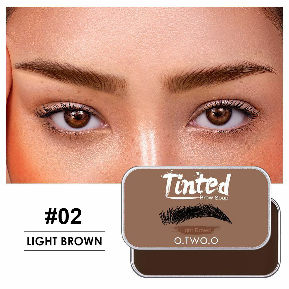 O.TWO.O Brow Soap Eyebrow Gel Soap with Spule Razor - 15g