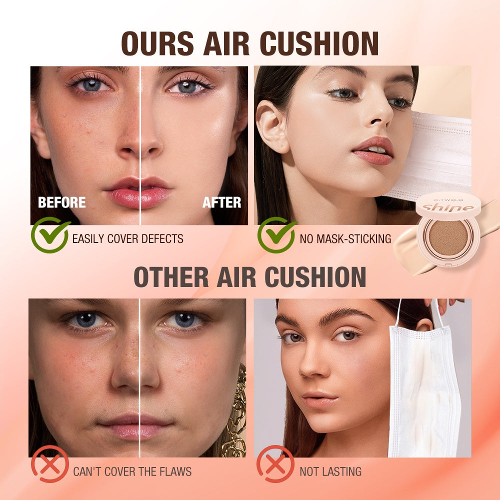 O.TWO.O Shine Air Cushion BB Cream Foundation - 12.5g