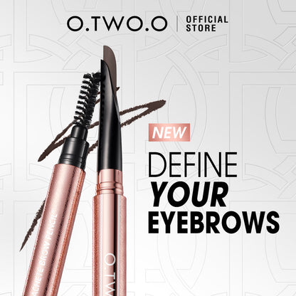 O.TWO.O Machete-shaped Smooth Long Lasting Eyebrow Pencil