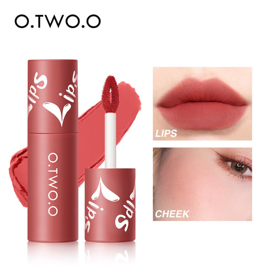 O.TWO.O Velvet Matte Lip & Cheek Mud - 2g O.TWO.O