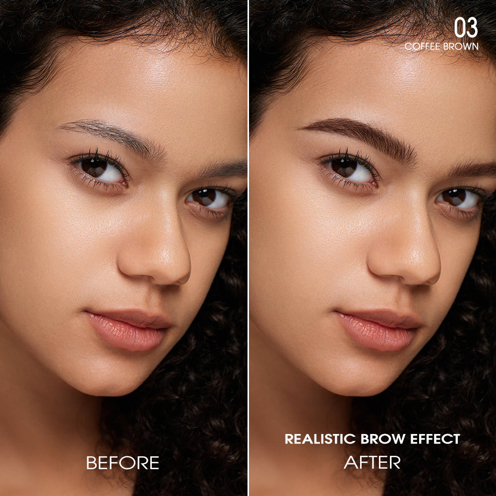 O.TWO.O Machete-shaped Smooth Long Lasting Eyebrow Pencil