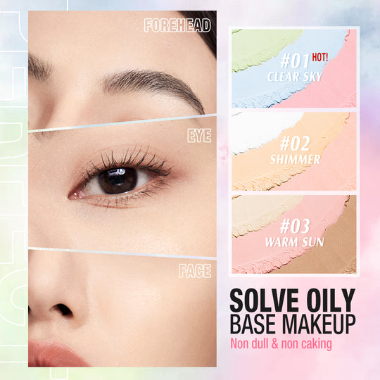 O.TWO.O Face Setting Powder 3 Color Fine Powder Oil Control Makeup Loose Powder