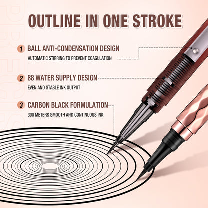 O.TWO.O Transfer Proof Graphic Eyeliner - 0.5g