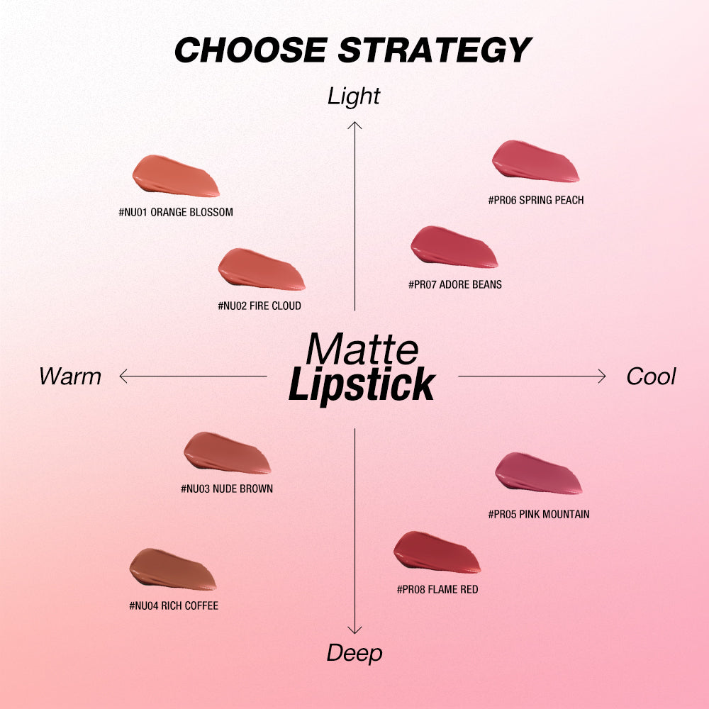 O.TWO.O New Waterproof Matte Long‑wearing Lip Mud Highpigment Lip Gloss