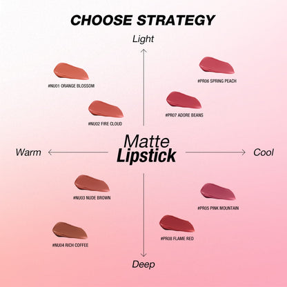 O.TWO.O New Waterproof Matte Long‑wearing Lip Mud Highpigment Lip Gloss